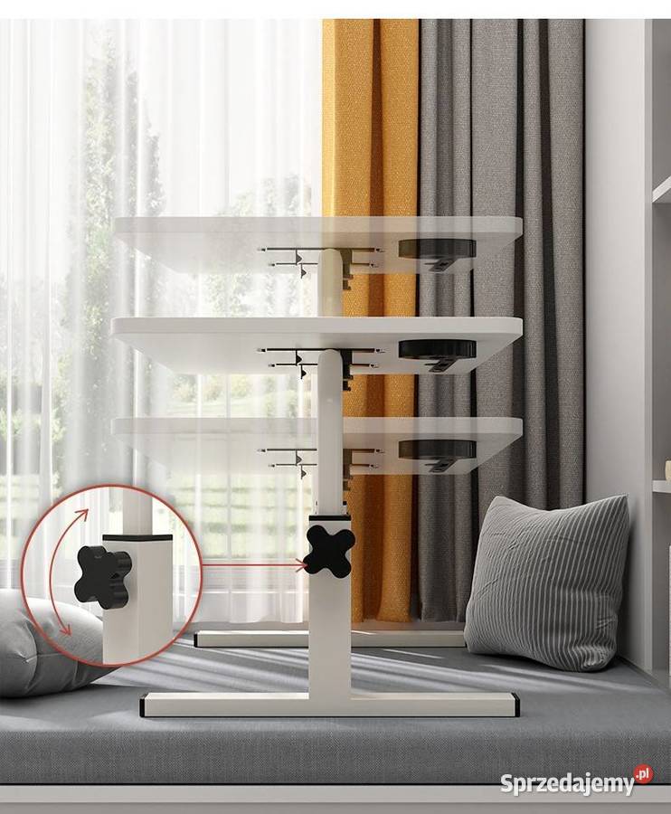 Stolik pod laptopa Składany Podstawka regulowany 42cm Biurka Bosutów