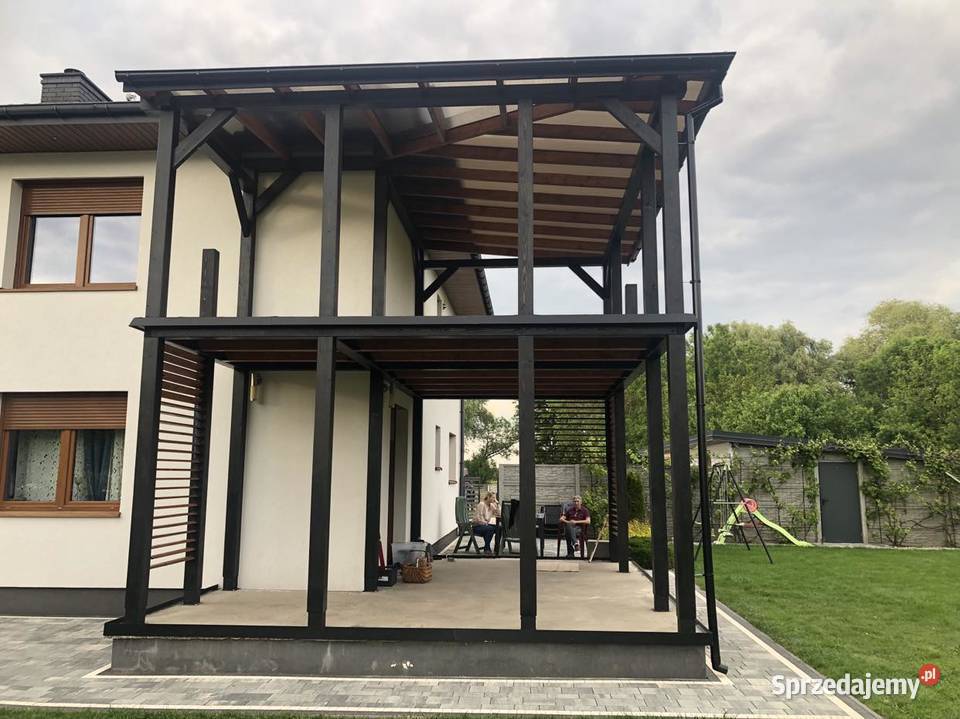 Balkon galeria taras z podłogą Konin