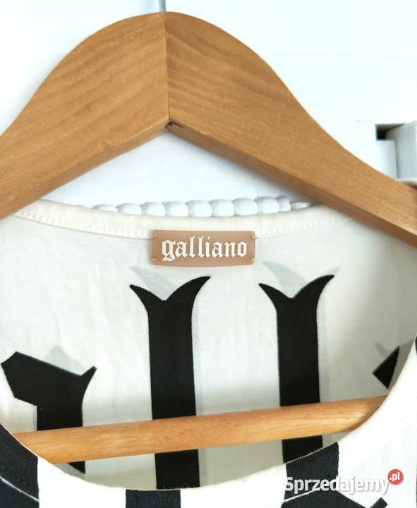 Bluzka top biały Gazette John Galliano S 2000 zachodniopomorskie Szczecin