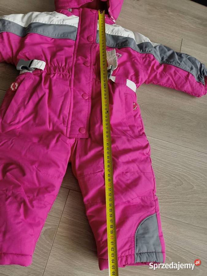 Kombinezon zimowy dziewczęcy fuksjowy Gluck dziewczynka mazowieckie