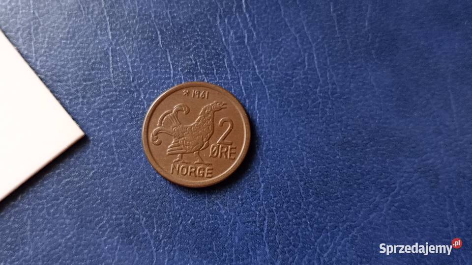Stare monety 2 ore 1961 Norwegia Lesko sprzedam