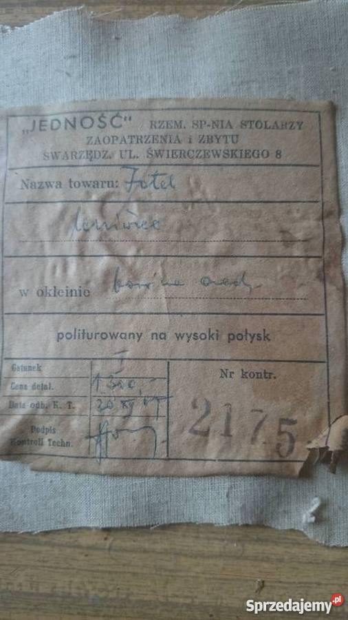FOTEL PRL leniwiec RETRO VINTAGE OLD SCHOOL mazowieckie Wierzbica sprzedam