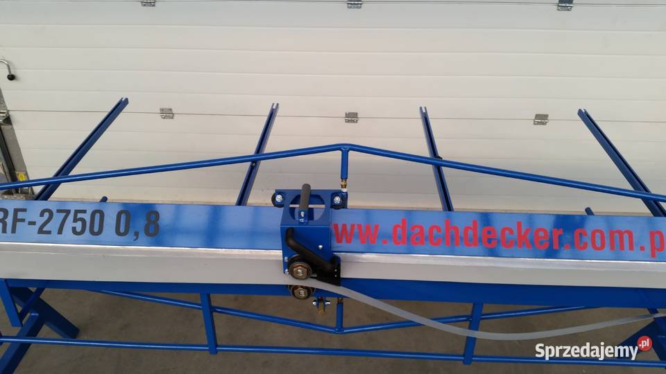 Zaginarka ZRF 225008 mm wulsztanga Dachdecker Pozostałe