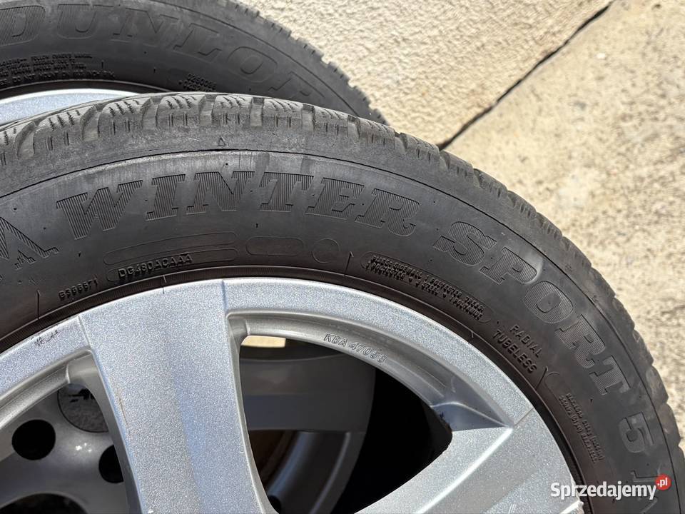 Koła Alufelgi z oponami zimowymi Dunlop 20555 świętokrzyskie