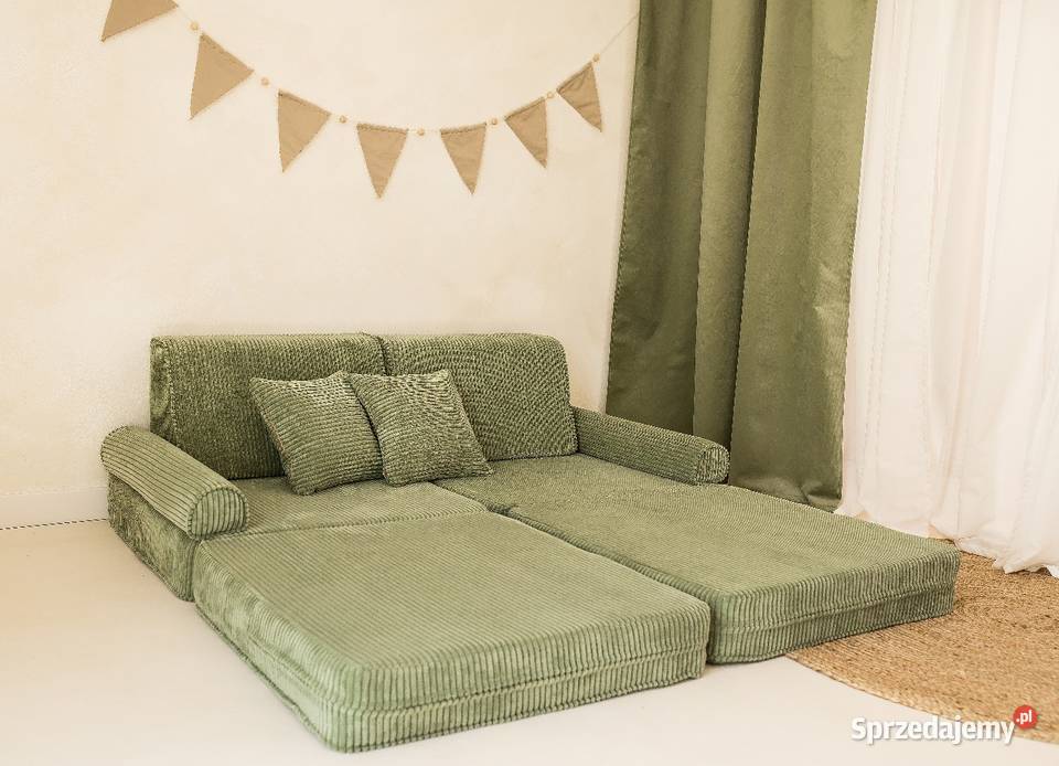 Sofa Dzieci Z Pianki Modułowa Kanapa Dziecięca 140cm Warszawa