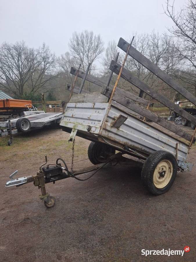 Przyczepka tz4k wywrotka minitraktorek ogrodowy Krosno Odrzańskie