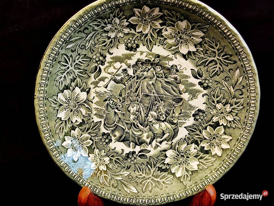 Talerz angielski Royal Tudor Ware lubelskie Chełm