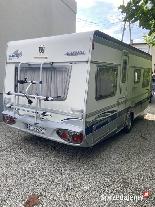 Przyczepa kempingowa Fend 490 TF wielkopolskie Poznań sprzedam