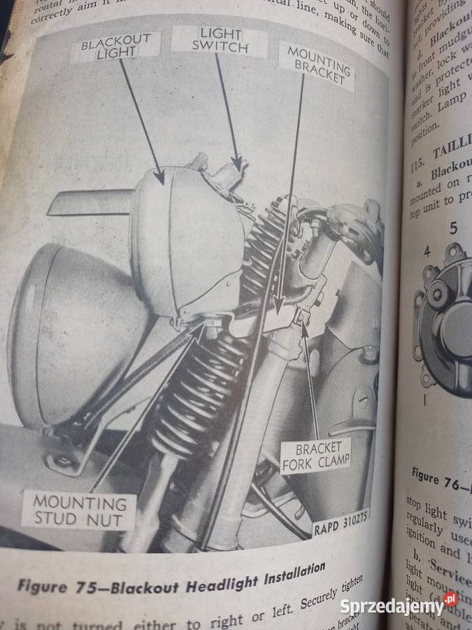Instrukcja obsługi Harley WLA kujawsko-pomorskie Bydgoszcz