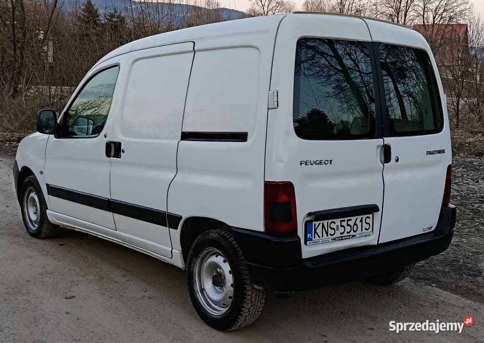 Peugeot Partner 20 HDI nieuszkodzony Limanowa sprzedam
