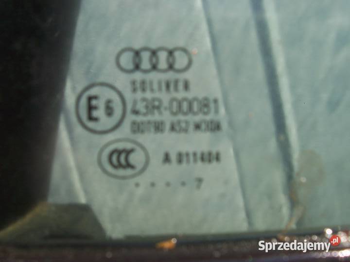AUDI A4 B7 szyba drzwi lewy tył Chełm