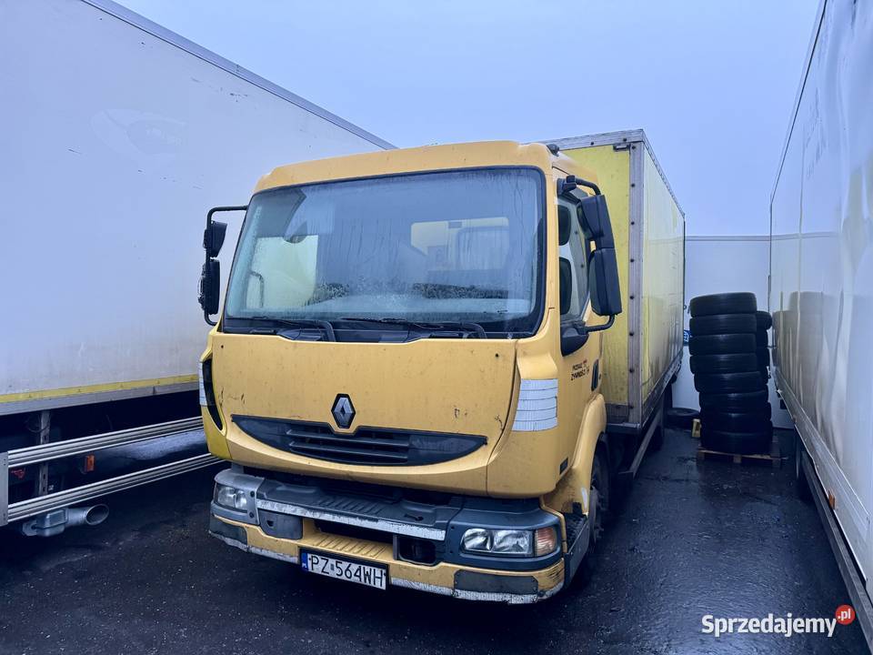 Renault Midlum euro 4 kontener winda Kontenery wielkopolskie Poznań sprzedam