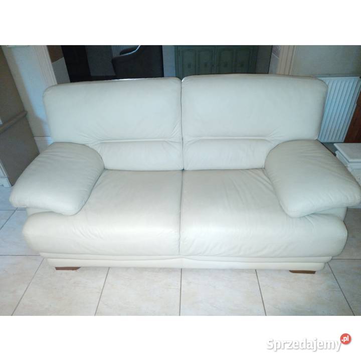 Kanapa dwuosobowa ze skóry naturalnej Divini 180cm Poznań