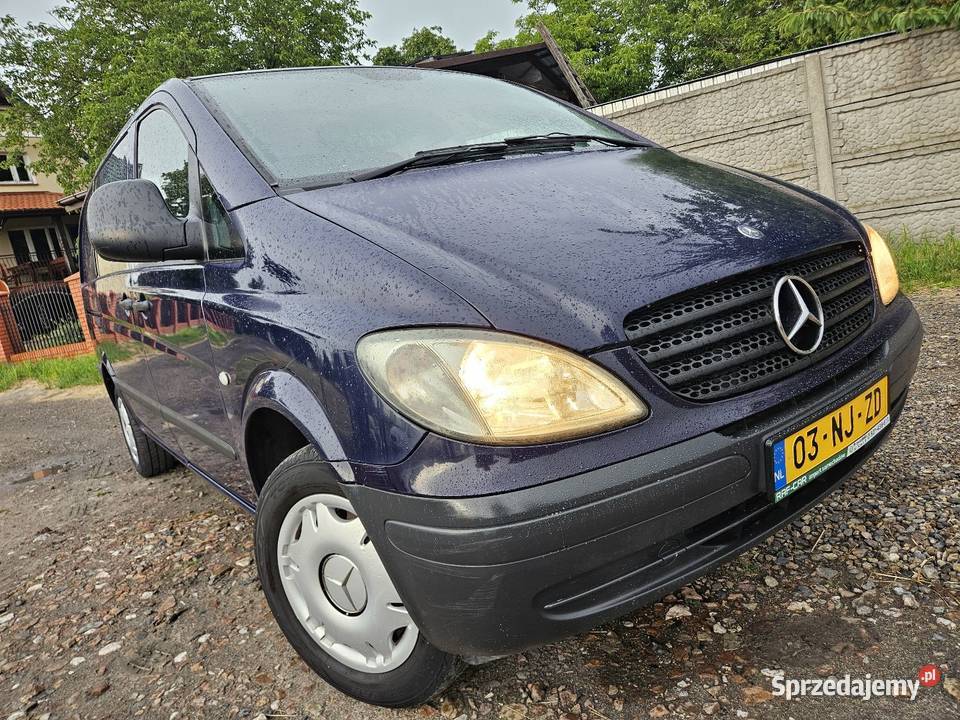 Mercedes BenzVito 22cdi Klima 6Osób Długi komputer pokładowy