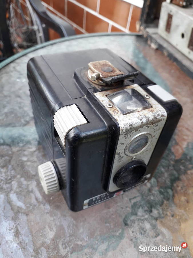 Bakielitowy retro aparat fotograficzny Kodak Warszawa