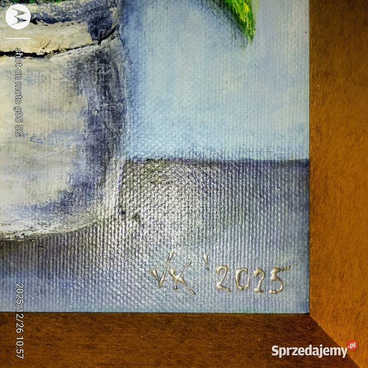 Białe tulipany Malarstwo Bychawka Trzecia