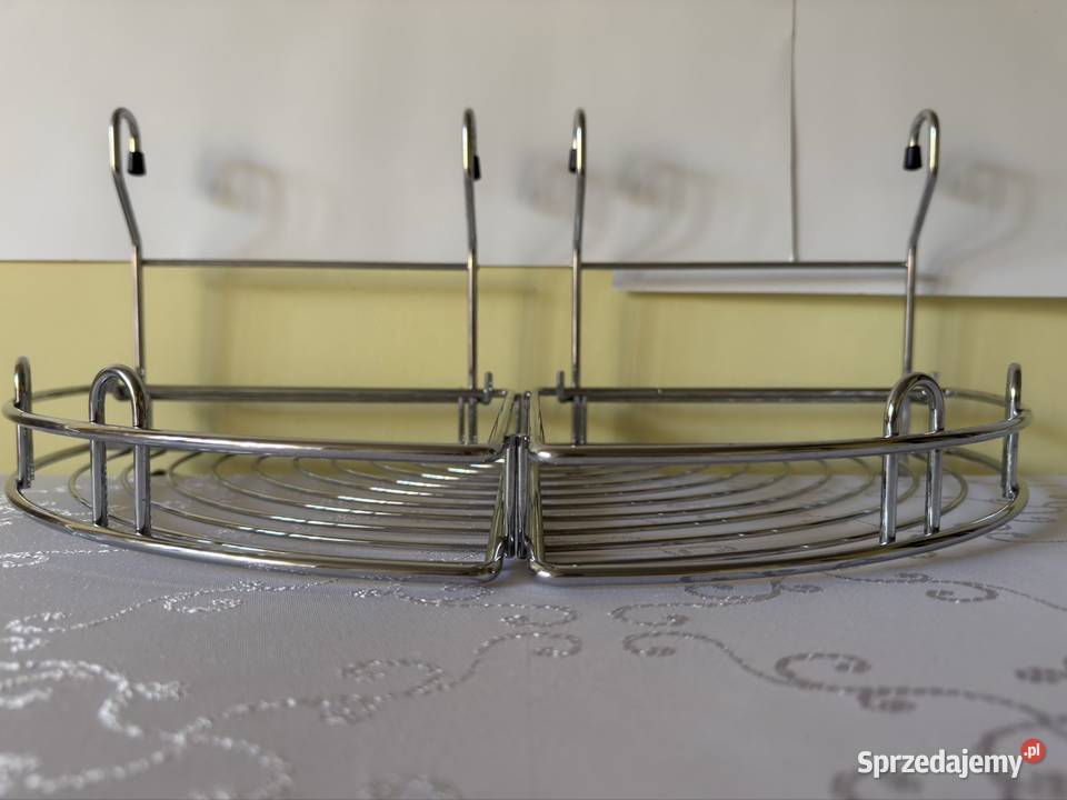 Półka narożna zawieszana komplet 2 Koszyk na 27cm Czerwionka-Leszczyny