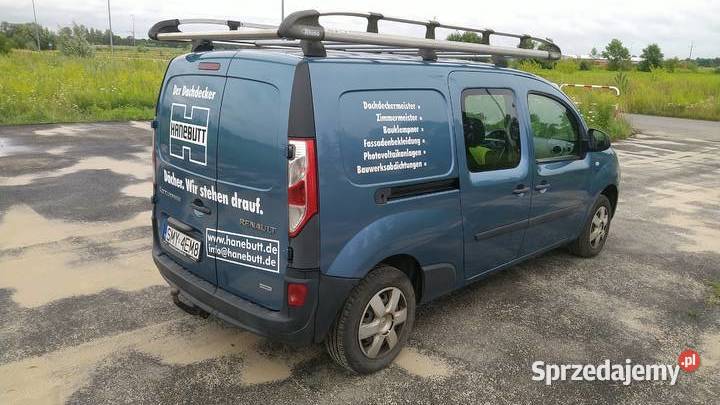 Renault Kangoo maxi bezwypadkowy bogata wersja śląskie Myszków sprzedam