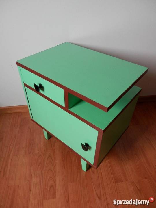 Szafka nocna pod tv z okresu PRL jedyna taka 50cm