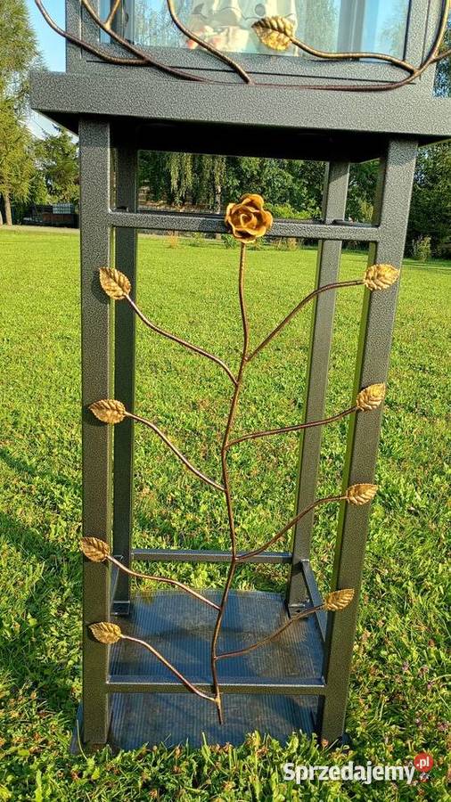 Kapliczka ogrodowa metalowa przydrożna podkarpackie Jasło