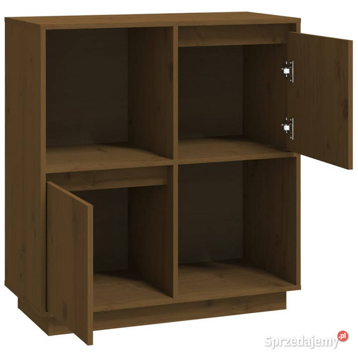 Szafka miodowy brąz 74x35x80 lite drewno sosnowe Warszawa