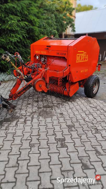 Sprzedam prasę do kulek MORRA nieuszkodzony Rolujące (belujące) Kamionna