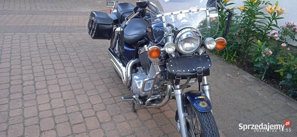 Klasyczny Chopper Yamaha Virago 535 48000km Motocykle, skutery, quady Gniezno