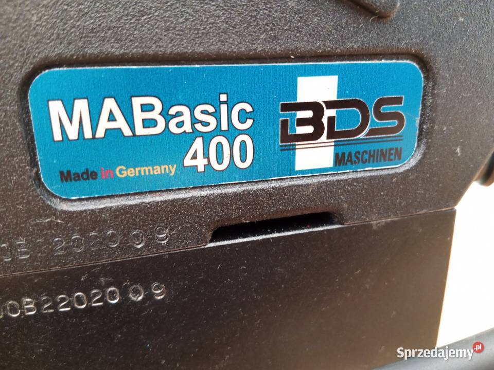 Wiertarka magnesowa magnesówka BDS MABasic 400 Stargard
