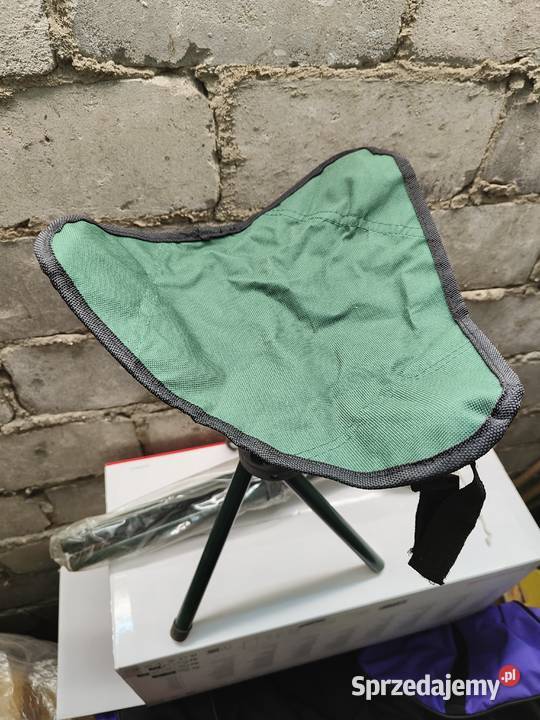 Stołek Trójnóg Turystyczny Kempingowy Składany Lublin