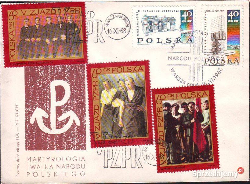 Kop Okol Martyrolo i Walka Narodu Polskiego 1968 Gliwice