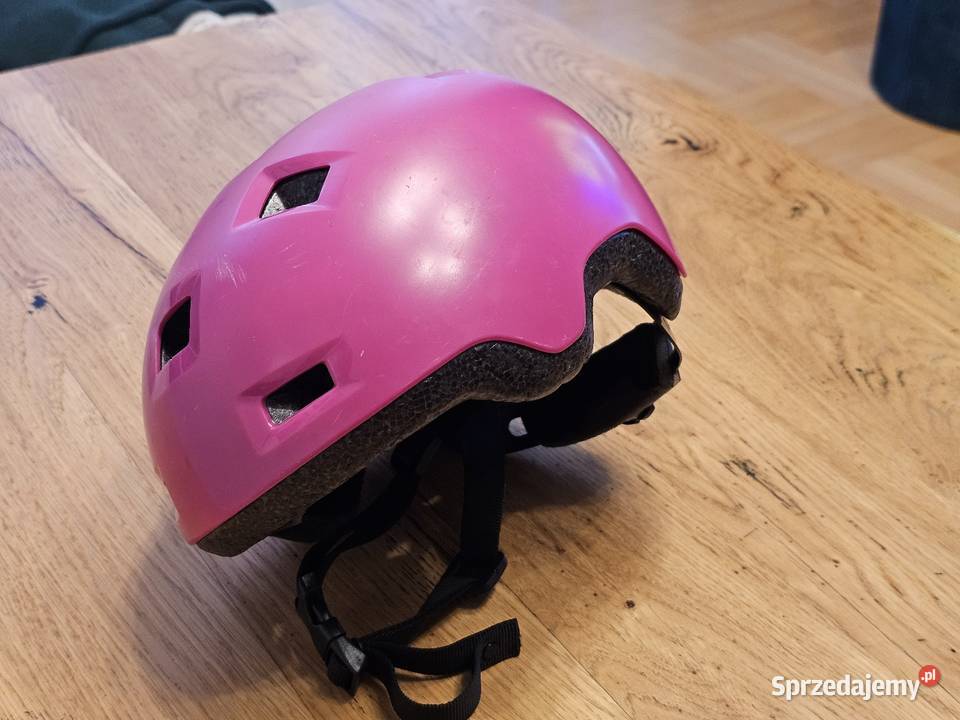 Różowy kask Oxelo Decathlon r 5254