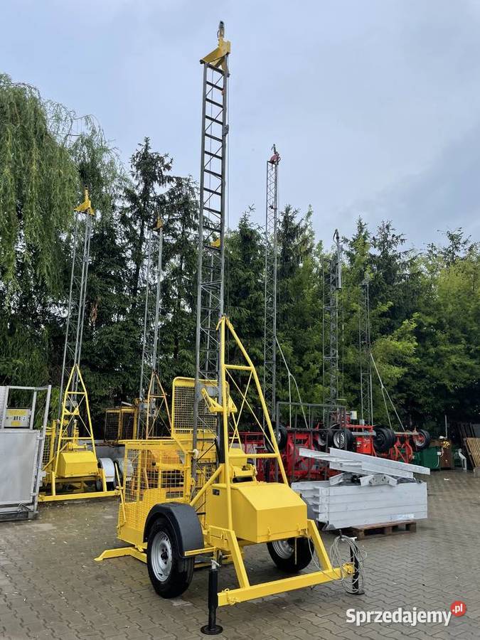 Winda Budowlana wyciąg HERZOG Junior 200 HD Pozostałe Ślesin sprzedam