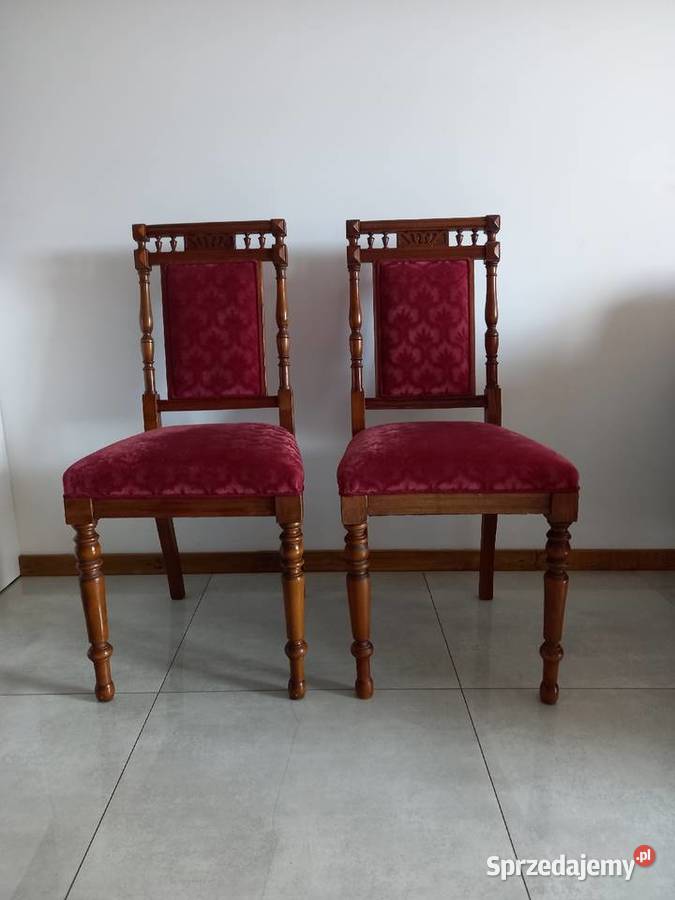 Eklektyczne krzesło gabinetowe przełom XIXXX W dolnośląskie Wrocław sprzedam