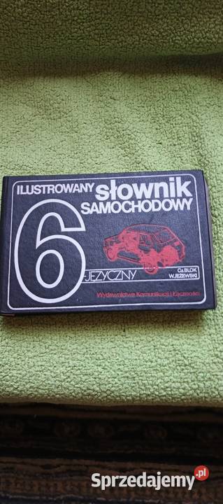 Ilustrowany słownik samochodowy mazowieckie