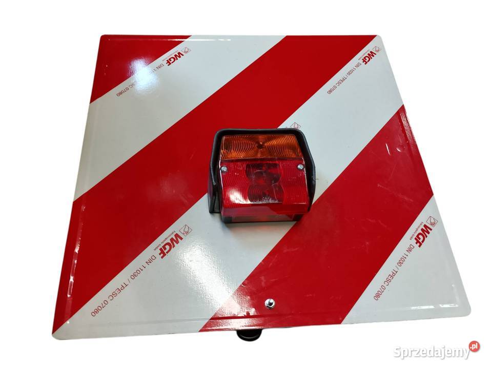 Oświetlenie z tablicą ostrzegawczą 20743792 Tyczyn