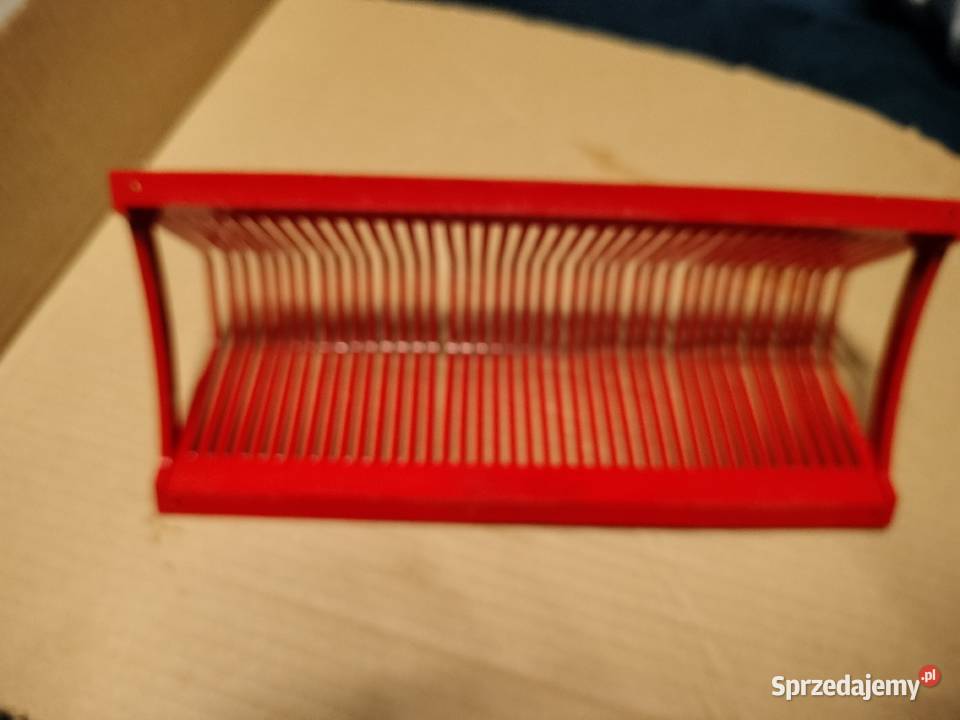 Stary plastykowy stojaczek na płyty Pozostałe zachodniopomorskie Choszczno