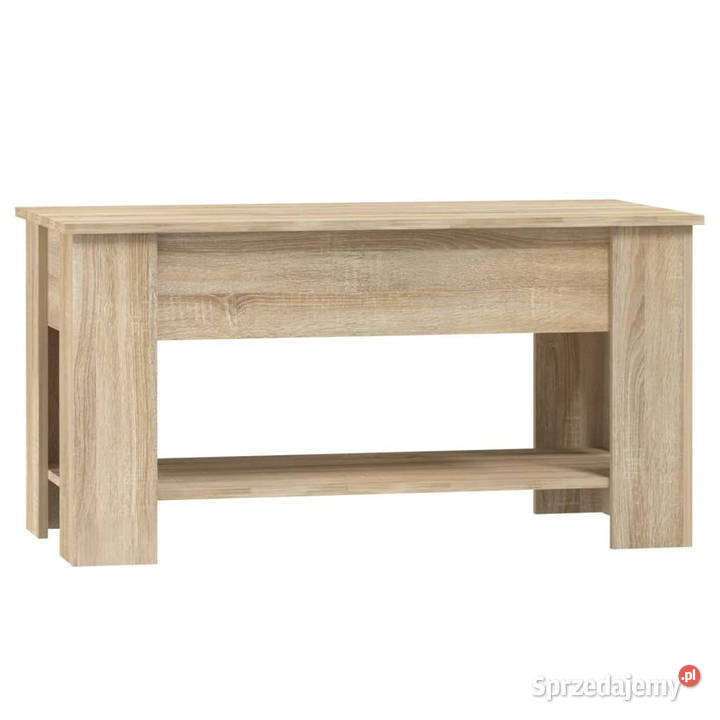 Stolik kawowy dąb sonoma 101x49x52 materiał mazowieckie Warszawa