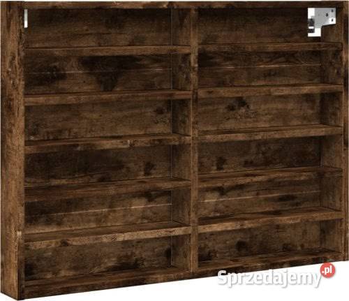 Witryna przydymiony dąb 80x85x58 materiał Nowy Sącz sprzedam