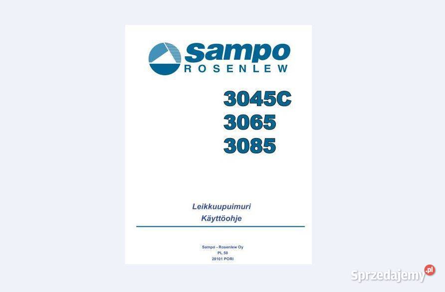 SAMPO 3045C 3065 3085 INSTRUKCJA OBSŁUGI Kielce