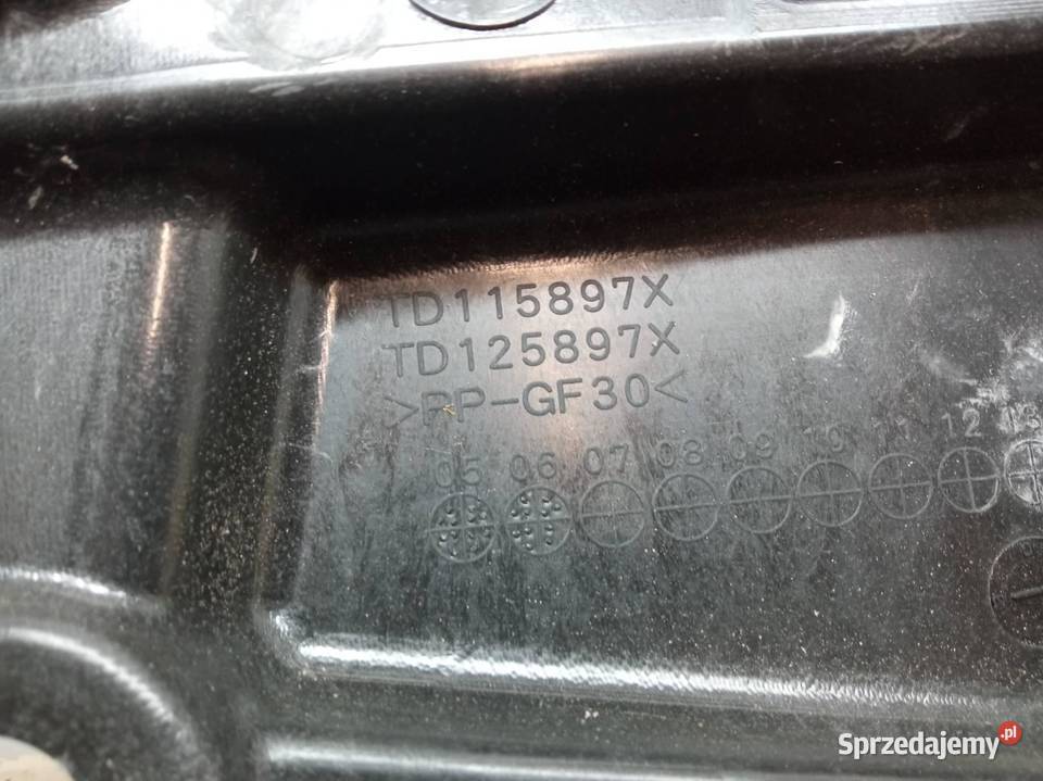 MECHANIZM SZYBY PRAWY PRZÓD TD115897X TD125897 świętokrzyskie