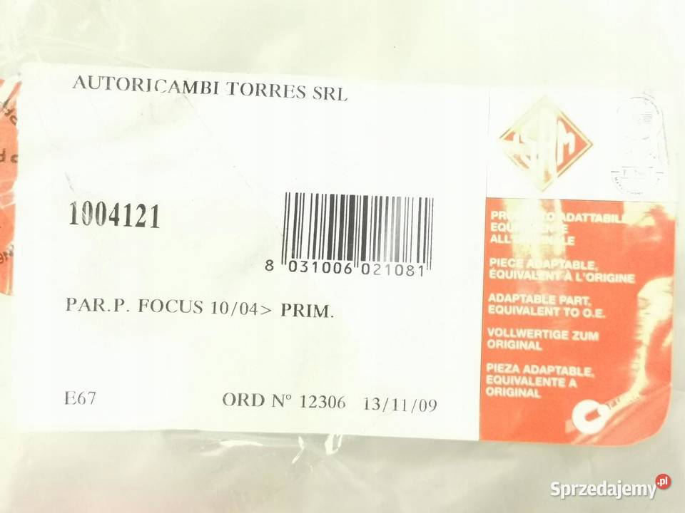 ZDERZAK TYŁ FORD FOCUS MK2 20042007 ISAM sprzedam