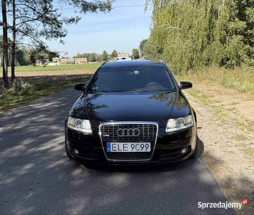 Audi a6 c6 27tdi manual 210 ambiente hr skóry Rok produkcji 2005 Leźnica Mała