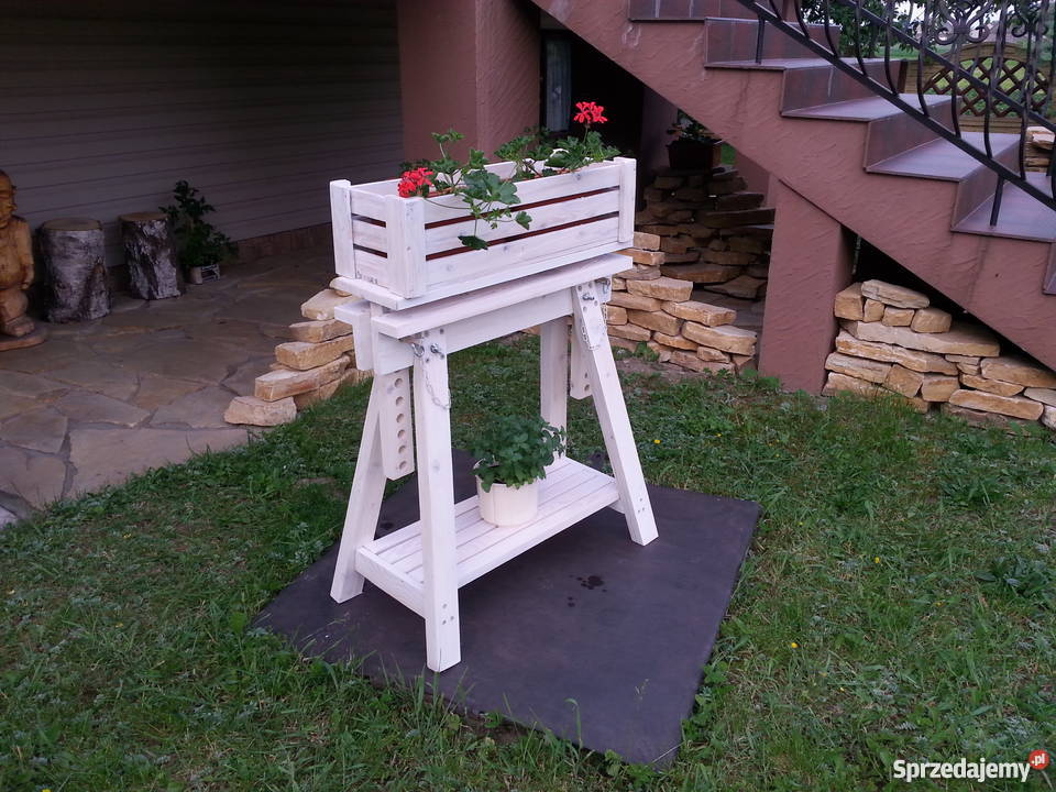 Koziołek stolarski ozdoba ogrodu tarasu do pracy Krasów