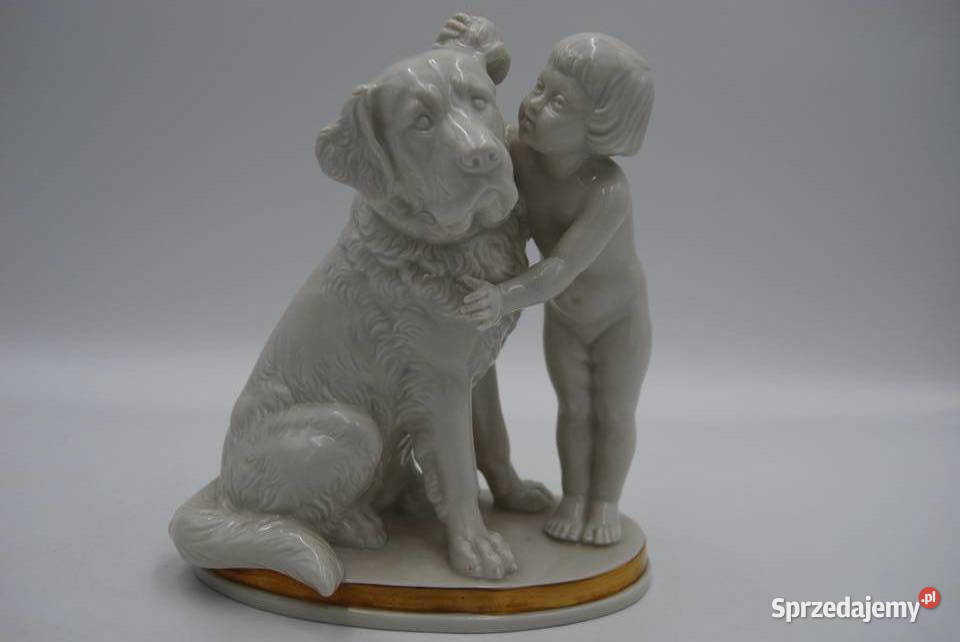 Unikatowa porcelanowa figura Rosenthal Dziecko z