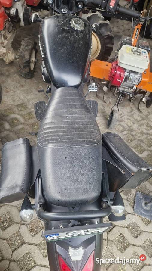 Junak M12 Vintage 125 4t sakwy szyba niski cruiser Kiełczów sprzedam