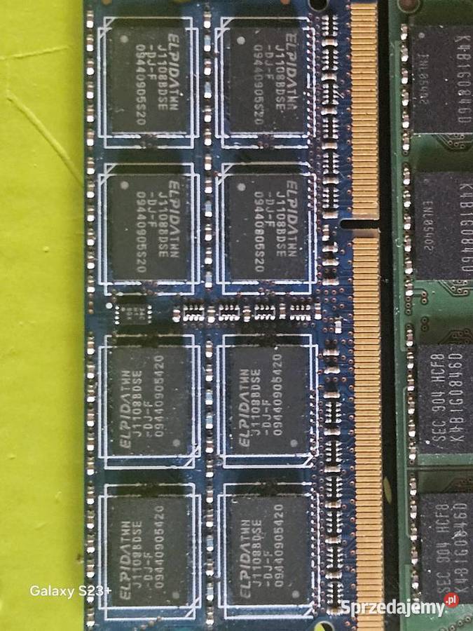 Pamiec RAM 2 GB 2 Pamięci łódzkie Aleksandrów Łódzki