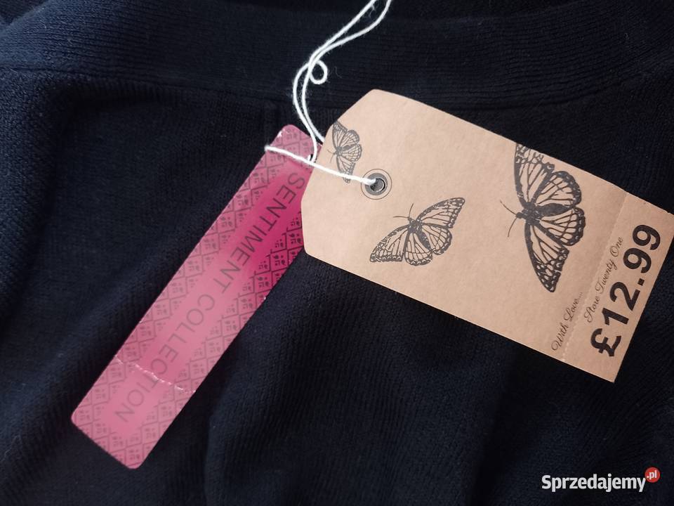 sukienka damska sweterkowa czarny Jaworzno