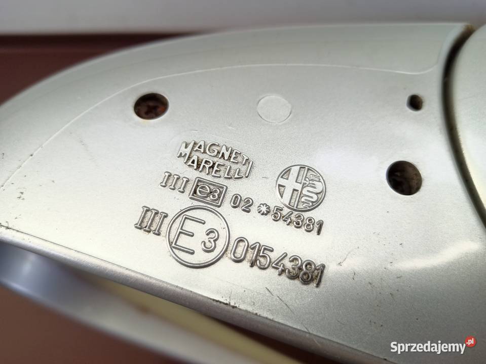 Alfa Romeo 166 LIFT lusterko zewnętrzne prawe lusterka zewnętrzne