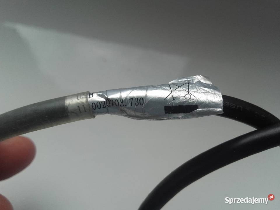 Kabel USB microUSB CBL034U 115 gruby czarny Bydgoszcz