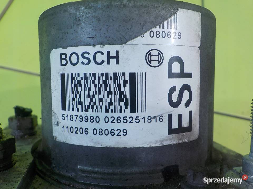 ALFA ROMEO MITO 14 B 11r 5D pompa ABS 0256251816 osobowe mazowieckie Suków